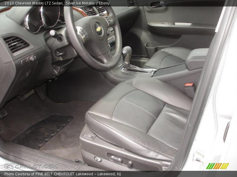 Silver Ice Metallic / Ebony 2010 Chevrolet Malibu LTZ Sedan
