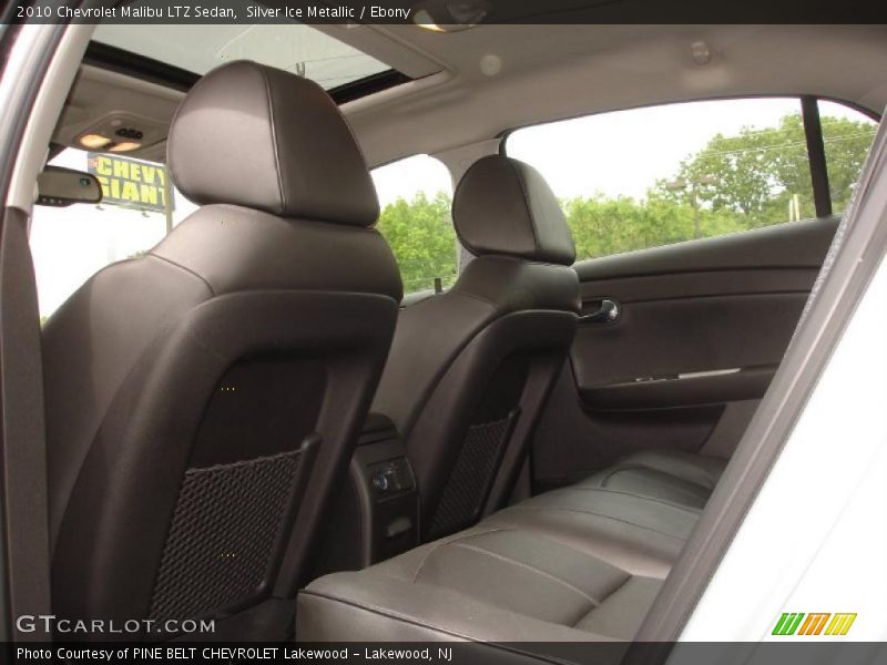 Silver Ice Metallic / Ebony 2010 Chevrolet Malibu LTZ Sedan