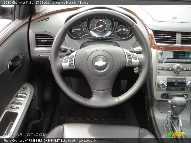 Silver Ice Metallic / Ebony 2010 Chevrolet Malibu LTZ Sedan