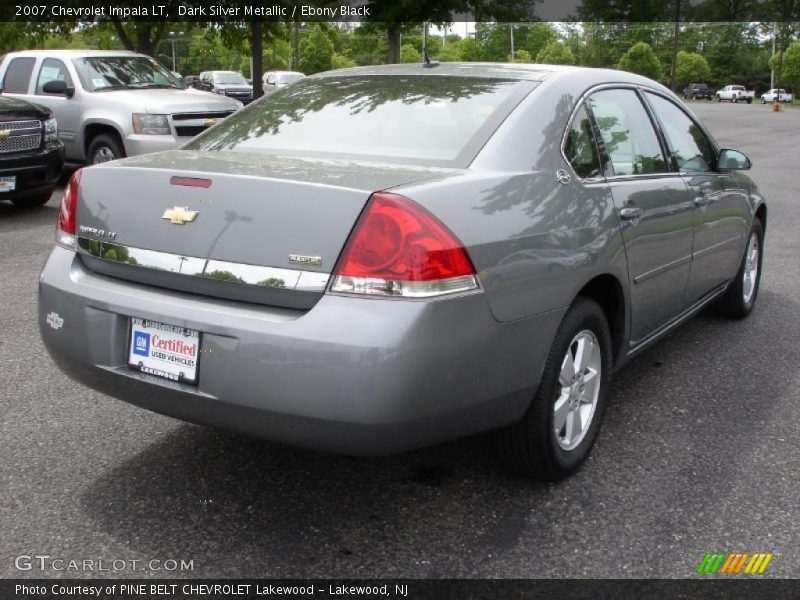 Dark Silver Metallic / Ebony Black 2007 Chevrolet Impala LT
