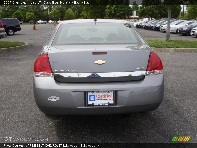 Dark Silver Metallic / Ebony Black 2007 Chevrolet Impala LT