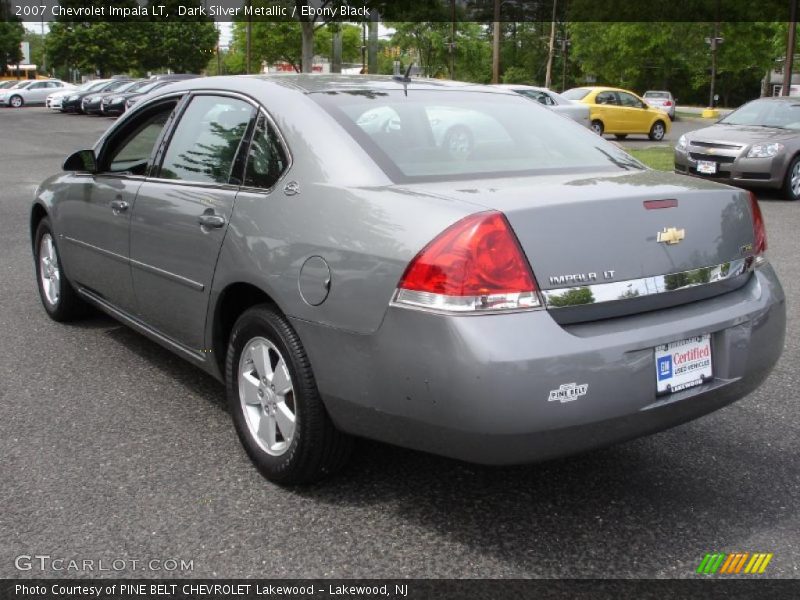 Dark Silver Metallic / Ebony Black 2007 Chevrolet Impala LT
