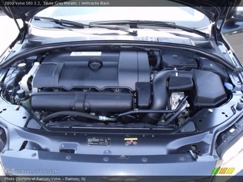 Savile Grey Metallic / Anthracite Black 2009 Volvo S80 3.2