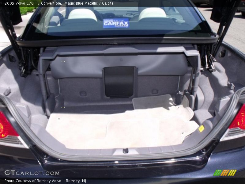 Magic Blue Metallic / Calcite 2009 Volvo C70 T5 Convertible