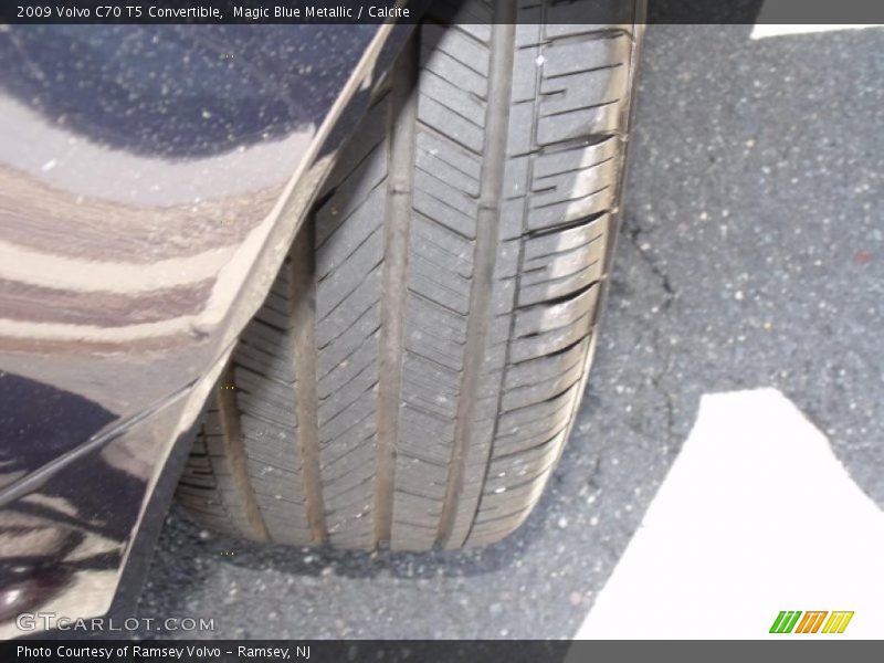 Magic Blue Metallic / Calcite 2009 Volvo C70 T5 Convertible