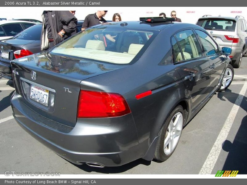 Alabaster Silver Metallic / Camel 2006 Acura TL 3.2
