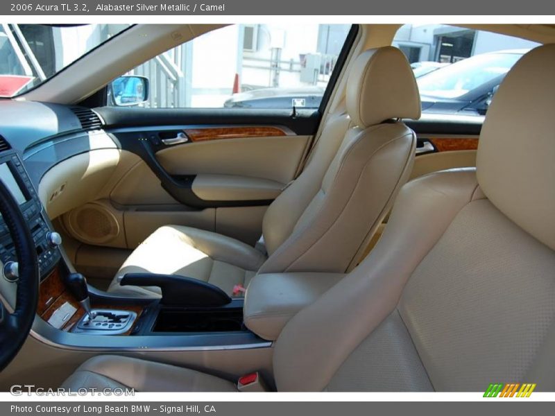 Alabaster Silver Metallic / Camel 2006 Acura TL 3.2