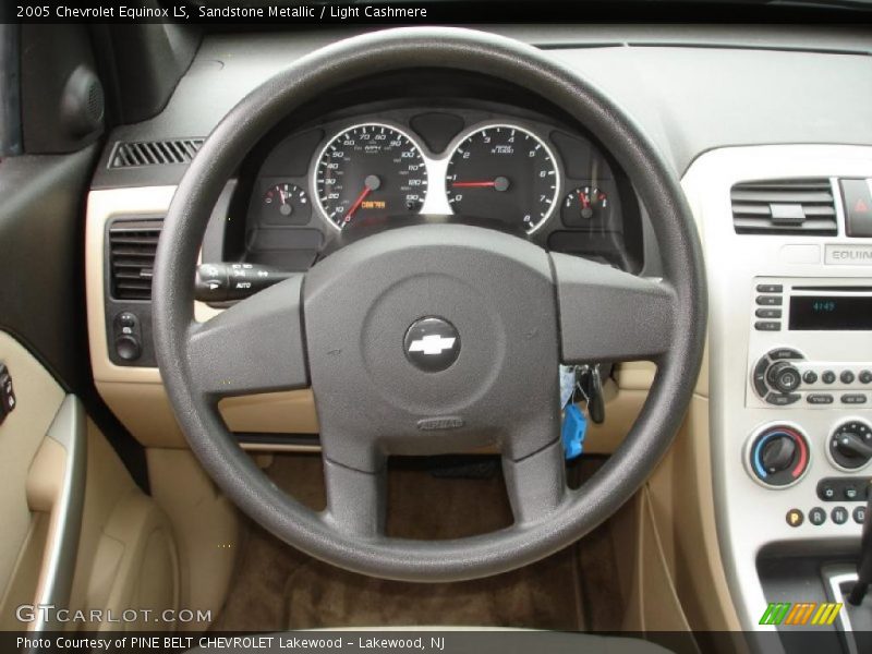 Sandstone Metallic / Light Cashmere 2005 Chevrolet Equinox LS