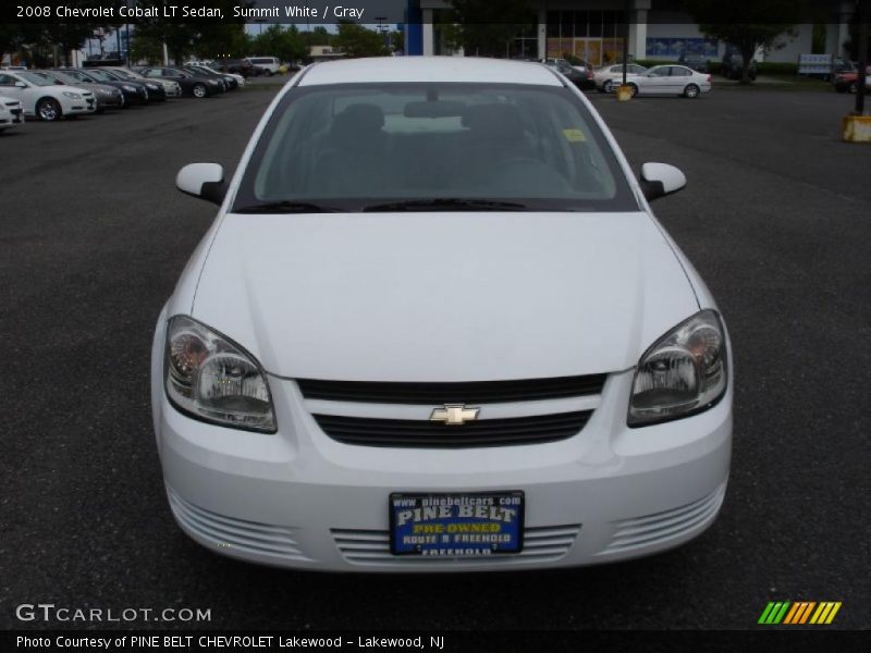 Summit White / Gray 2008 Chevrolet Cobalt LT Sedan