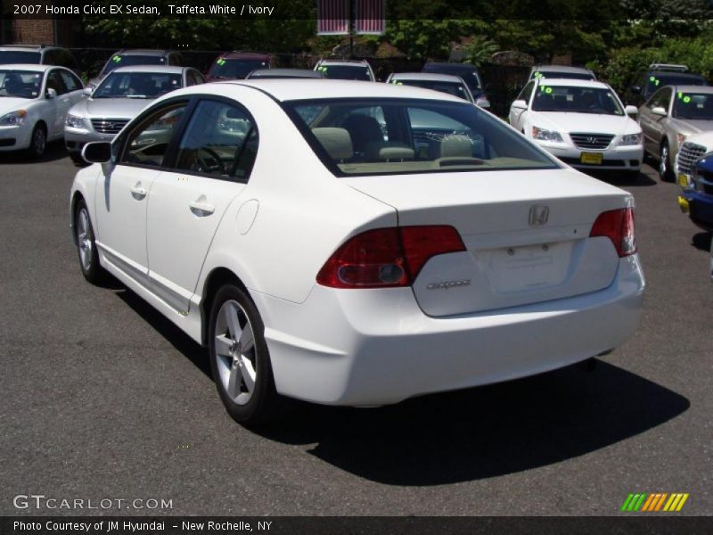 Taffeta White / Ivory 2007 Honda Civic EX Sedan