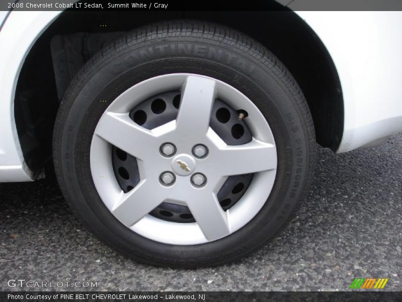 Summit White / Gray 2008 Chevrolet Cobalt LT Sedan
