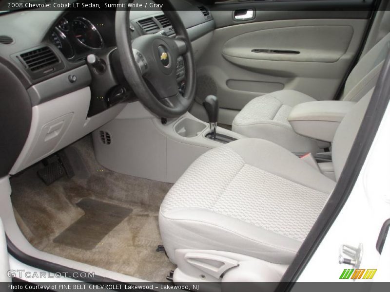 Summit White / Gray 2008 Chevrolet Cobalt LT Sedan