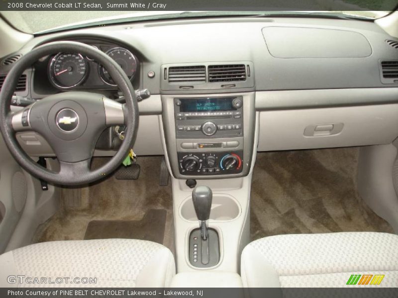 Summit White / Gray 2008 Chevrolet Cobalt LT Sedan