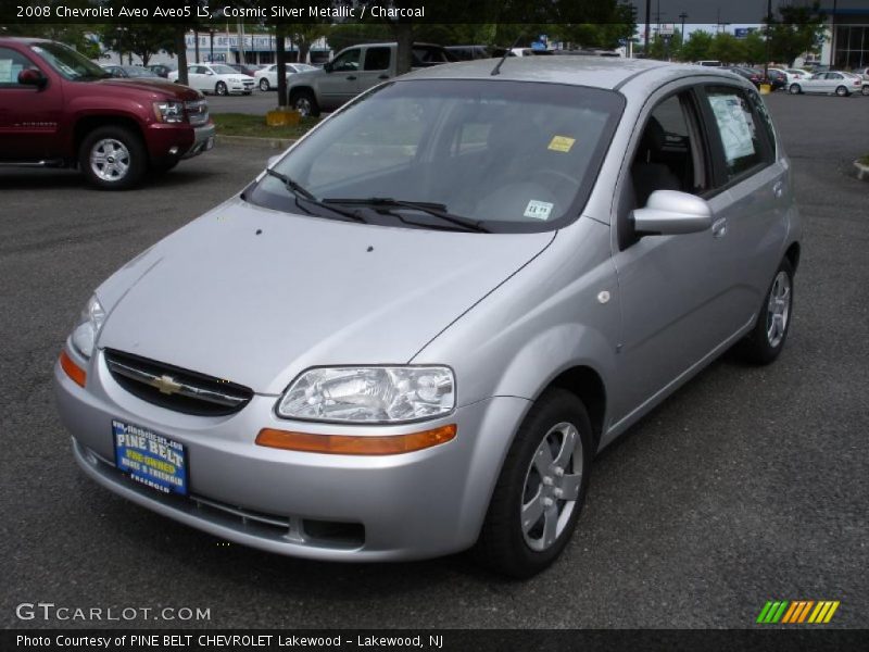 Cosmic Silver Metallic / Charcoal 2008 Chevrolet Aveo Aveo5 LS