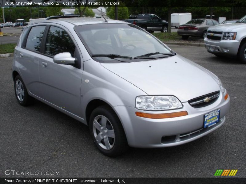 Cosmic Silver Metallic / Charcoal 2008 Chevrolet Aveo Aveo5 LS