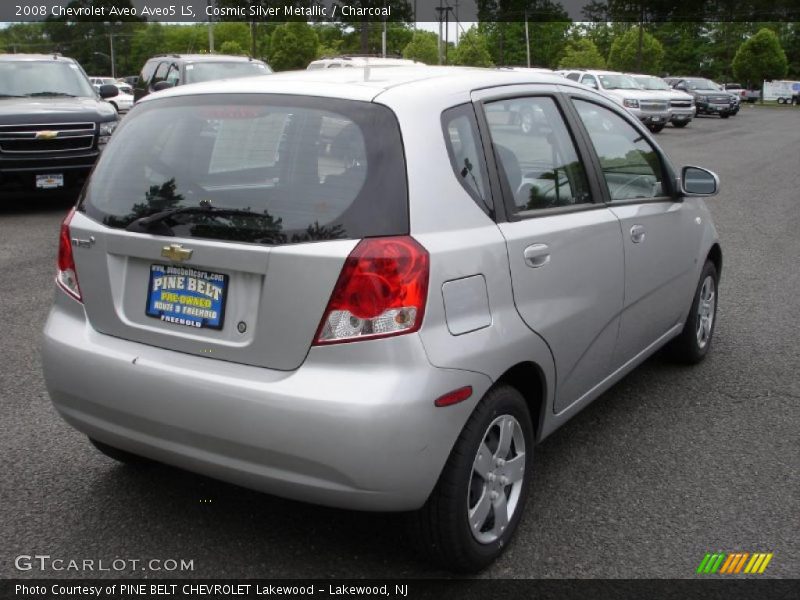 Cosmic Silver Metallic / Charcoal 2008 Chevrolet Aveo Aveo5 LS