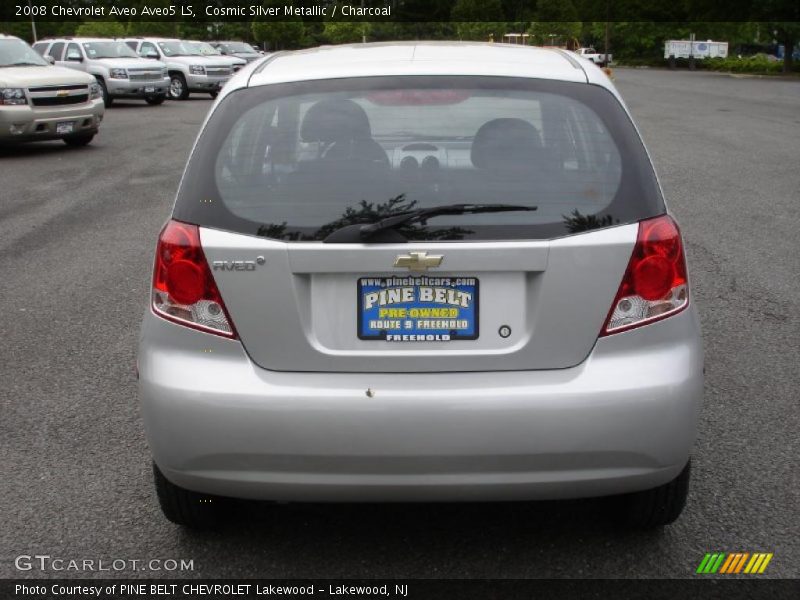 Cosmic Silver Metallic / Charcoal 2008 Chevrolet Aveo Aveo5 LS