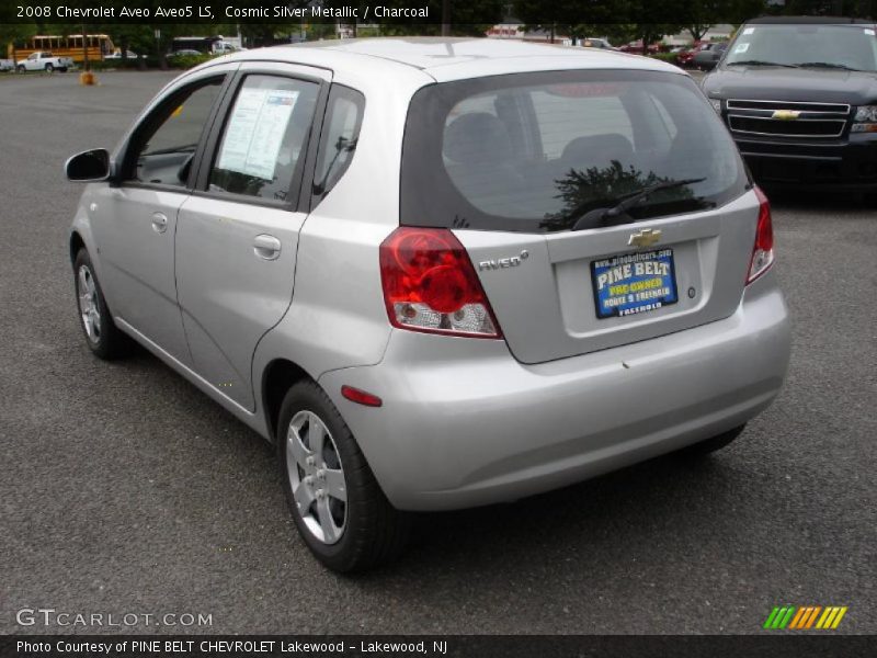 Cosmic Silver Metallic / Charcoal 2008 Chevrolet Aveo Aveo5 LS