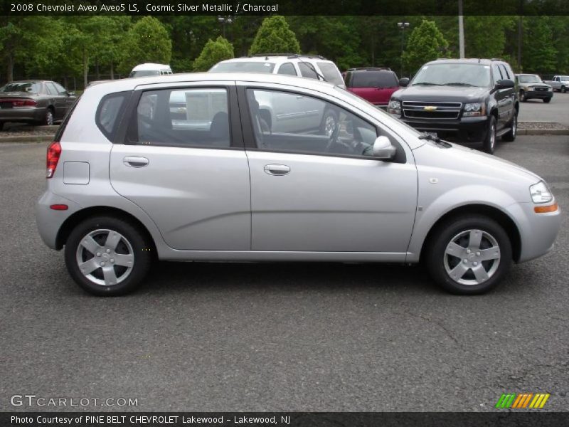 Cosmic Silver Metallic / Charcoal 2008 Chevrolet Aveo Aveo5 LS