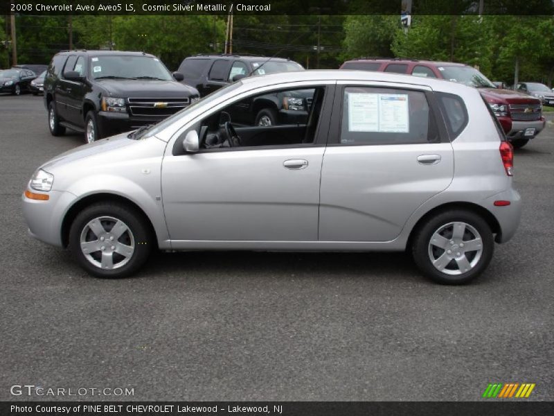 Cosmic Silver Metallic / Charcoal 2008 Chevrolet Aveo Aveo5 LS