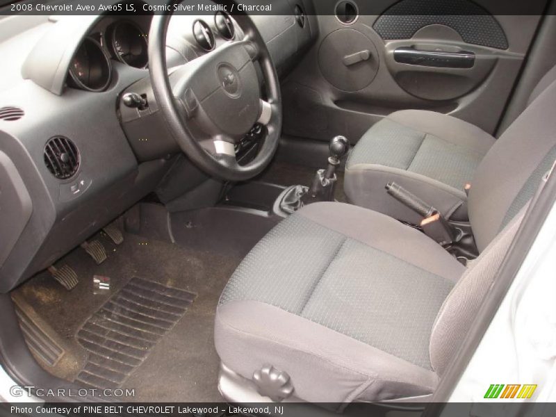 Cosmic Silver Metallic / Charcoal 2008 Chevrolet Aveo Aveo5 LS