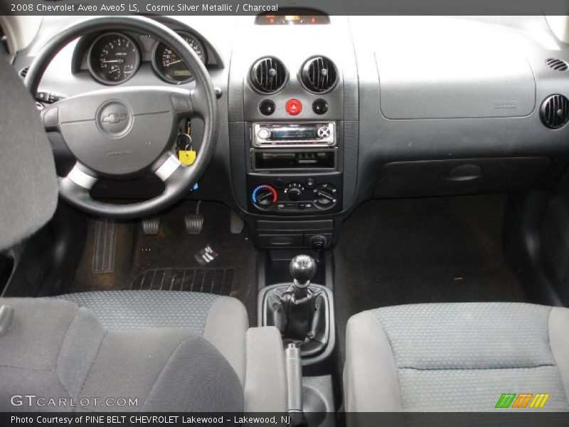 Cosmic Silver Metallic / Charcoal 2008 Chevrolet Aveo Aveo5 LS