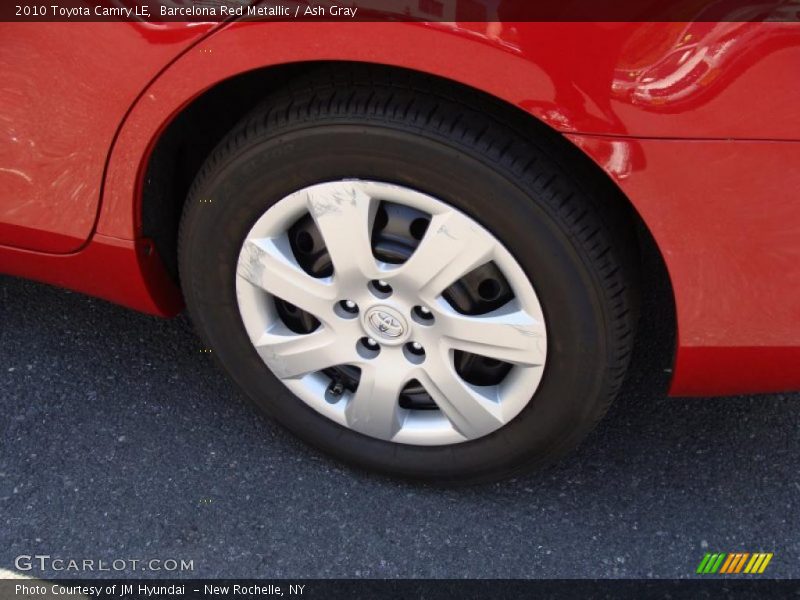 Barcelona Red Metallic / Ash Gray 2010 Toyota Camry LE