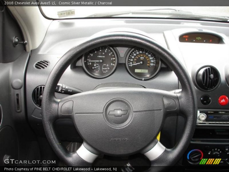 Cosmic Silver Metallic / Charcoal 2008 Chevrolet Aveo Aveo5 LS