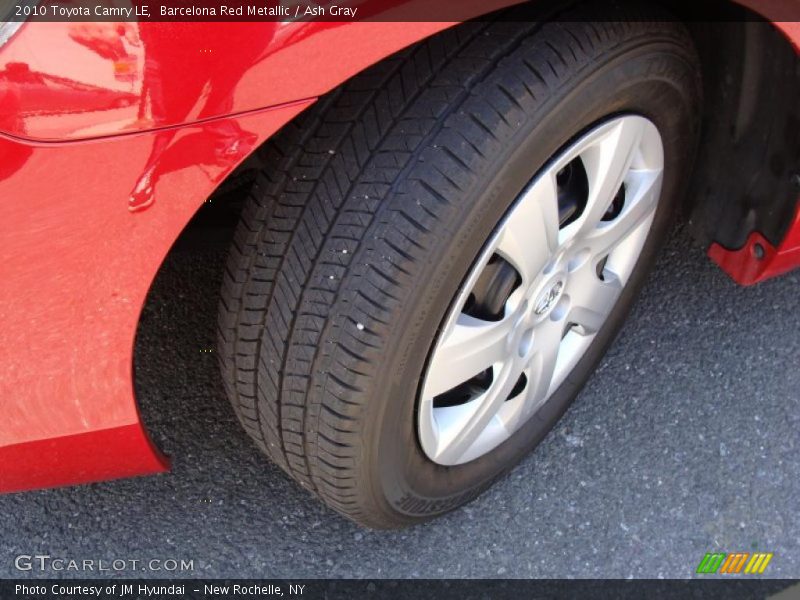 Barcelona Red Metallic / Ash Gray 2010 Toyota Camry LE