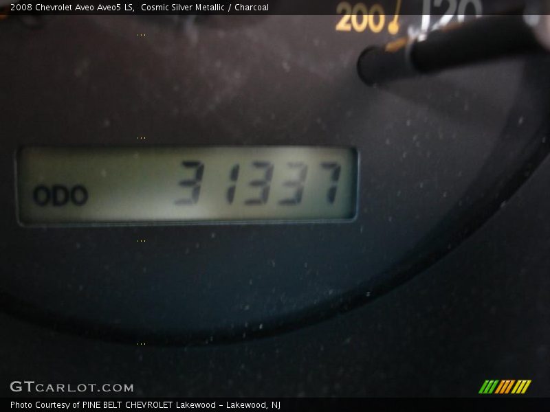 Cosmic Silver Metallic / Charcoal 2008 Chevrolet Aveo Aveo5 LS