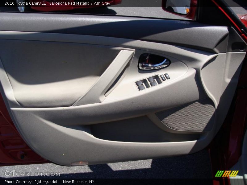 Barcelona Red Metallic / Ash Gray 2010 Toyota Camry LE