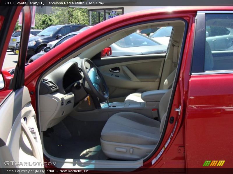 Barcelona Red Metallic / Ash Gray 2010 Toyota Camry LE