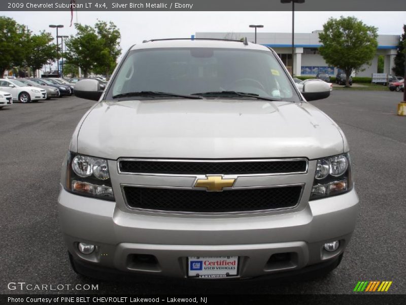 Silver Birch Metallic / Ebony 2009 Chevrolet Suburban LT 4x4