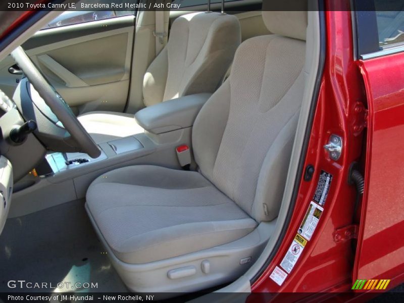 Barcelona Red Metallic / Ash Gray 2010 Toyota Camry LE