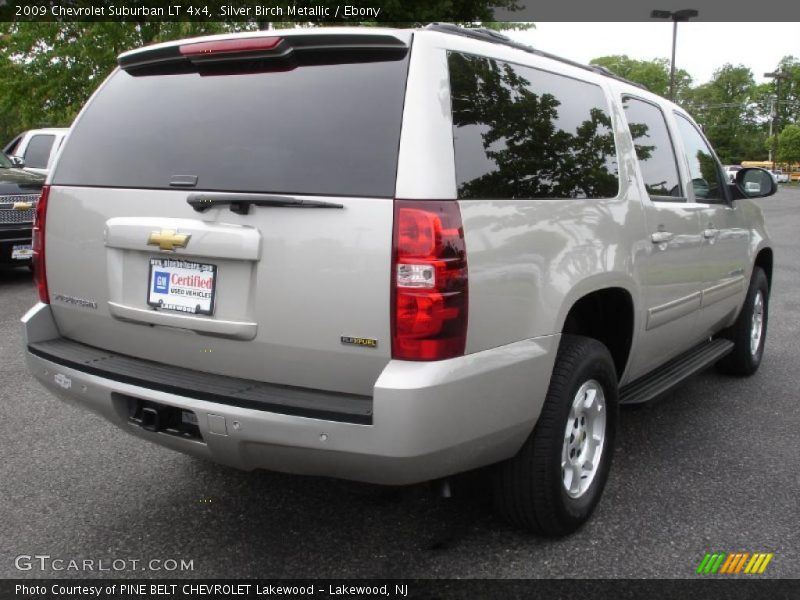 Silver Birch Metallic / Ebony 2009 Chevrolet Suburban LT 4x4