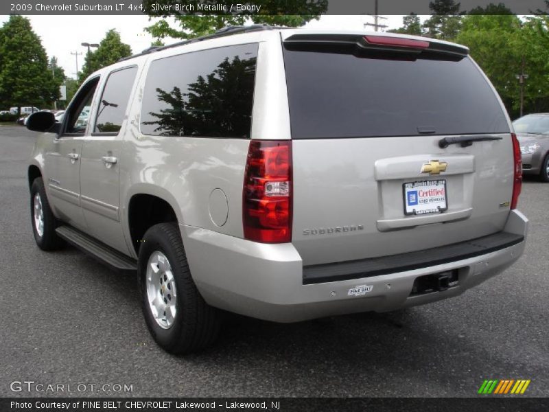 Silver Birch Metallic / Ebony 2009 Chevrolet Suburban LT 4x4
