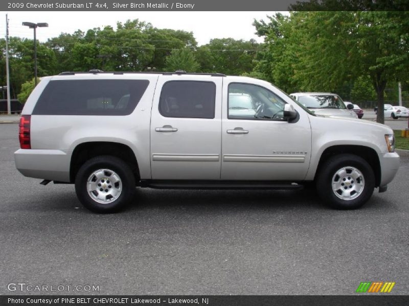 Silver Birch Metallic / Ebony 2009 Chevrolet Suburban LT 4x4