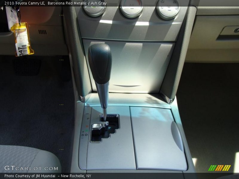 Barcelona Red Metallic / Ash Gray 2010 Toyota Camry LE