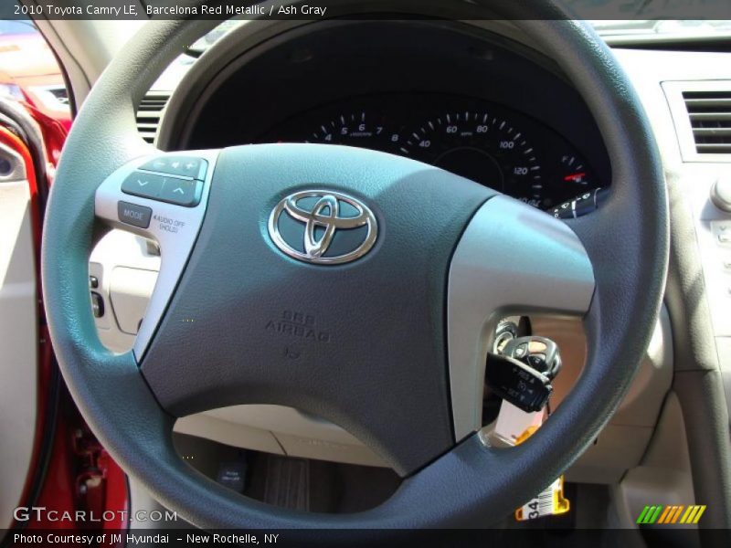 Barcelona Red Metallic / Ash Gray 2010 Toyota Camry LE