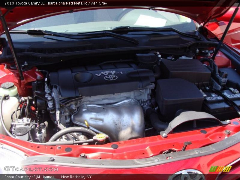 Barcelona Red Metallic / Ash Gray 2010 Toyota Camry LE