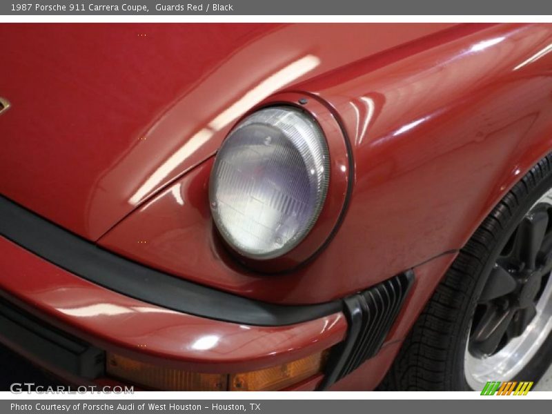 Guards Red / Black 1987 Porsche 911 Carrera Coupe