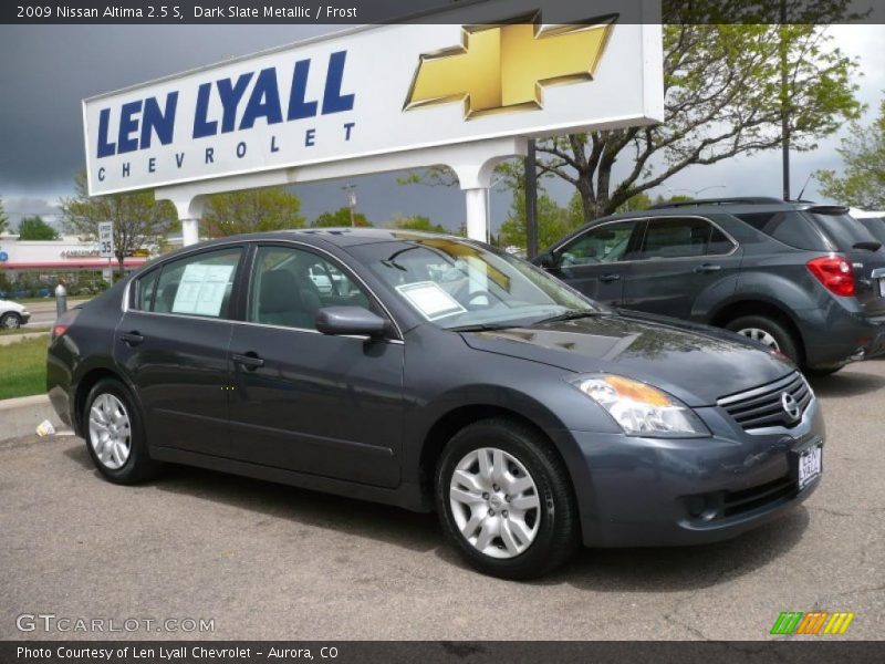 Dark Slate Metallic / Frost 2009 Nissan Altima 2.5 S