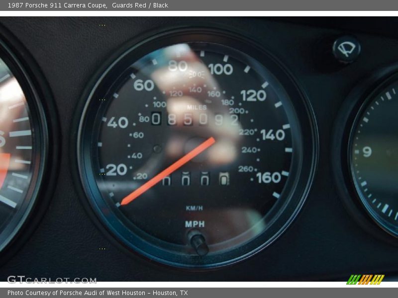  1987 911 Carrera Coupe Carrera Coupe Gauges