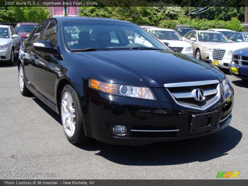 Nighthawk Black Pearl / Ebony 2007 Acura TL 3.2