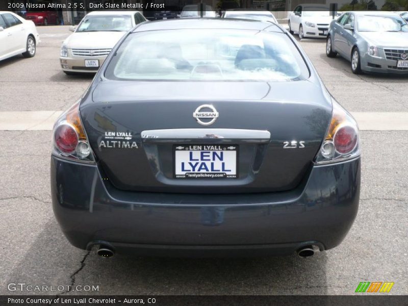 Dark Slate Metallic / Frost 2009 Nissan Altima 2.5 S