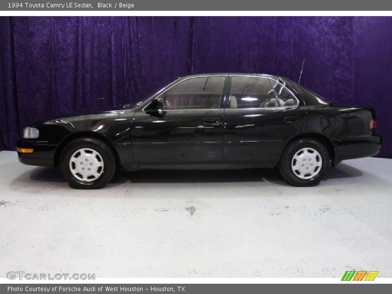 Black / Beige 1994 Toyota Camry LE Sedan