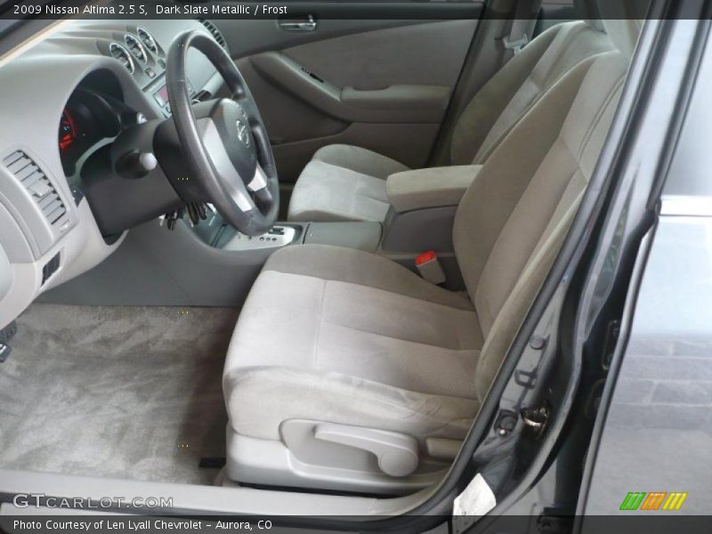 Dark Slate Metallic / Frost 2009 Nissan Altima 2.5 S