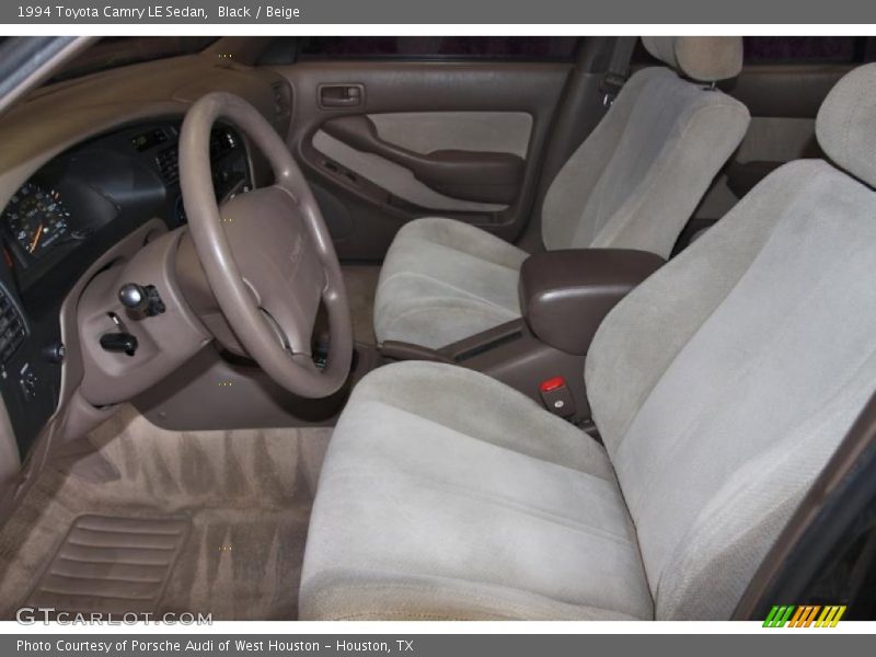 Black / Beige 1994 Toyota Camry LE Sedan