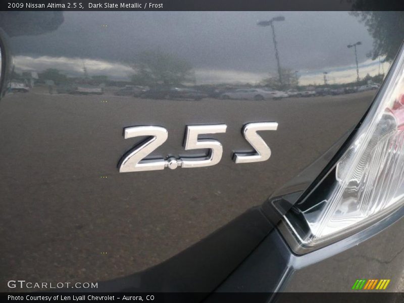 Dark Slate Metallic / Frost 2009 Nissan Altima 2.5 S