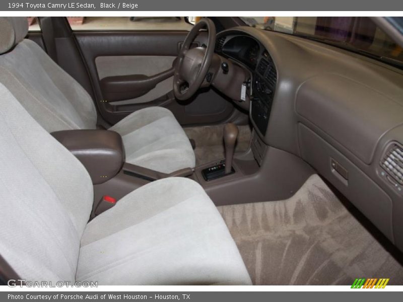 Black / Beige 1994 Toyota Camry LE Sedan